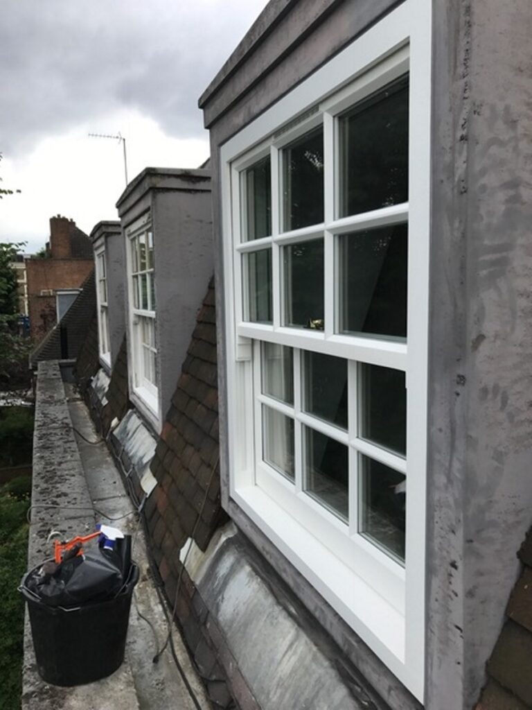 19 – Commercial conservation conversion 8 apartments timber sash windows