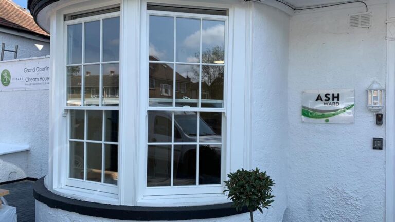 21 – commercial care home 17 rooms timber sash bow windows