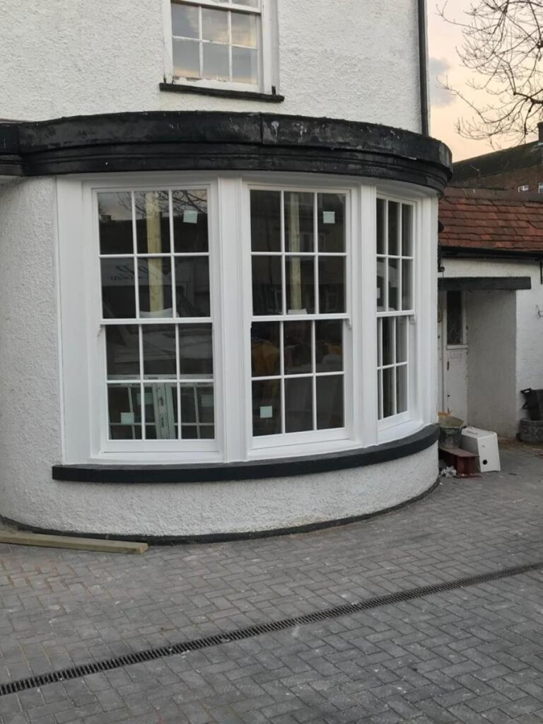 22 – commercial care home 17 rooms timber sash bow windows