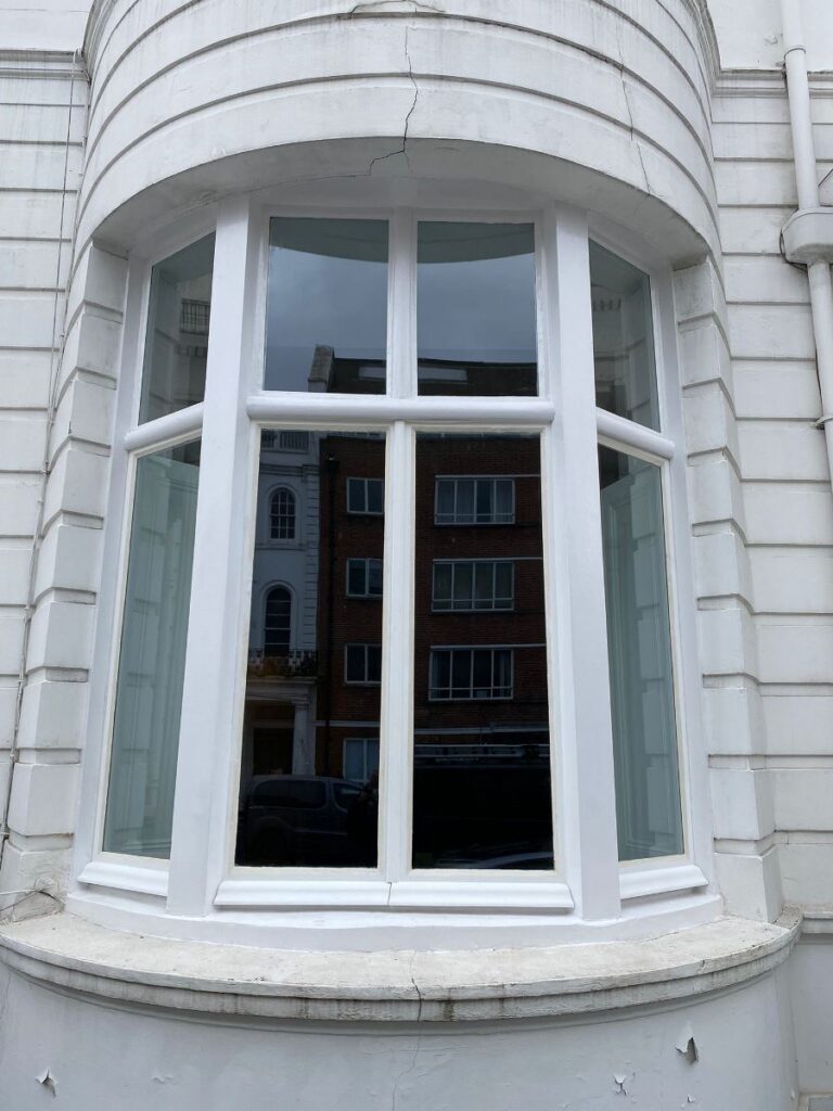 63 – residential Grade II listed timber fixed and casement and sash windows vacuum glazing